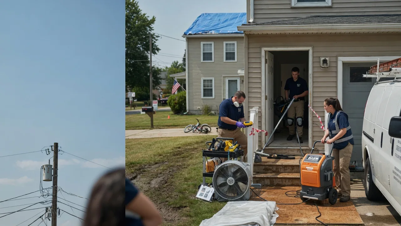 Water Damage Repair in Mooringsport, LA near me